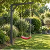 Schaukel in Sonne oder Schatten? Standortwahl mit System – realistische Swingly Einarm-Schaukel im Garten