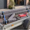 Swingly in Ahaus abholen und sicher transportieren – realistische Swingly Einarm-Schaukel im Garten